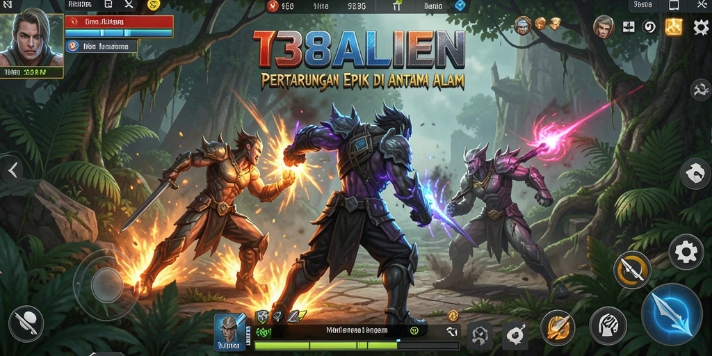 Tampilan seru pertarungan di 138ALIEN dengan aksi mendebarkan.