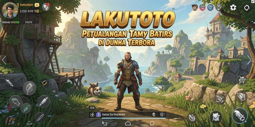 Tampilan screenshot menunjukkan gameplay Open World yang dinamis dan menarik.