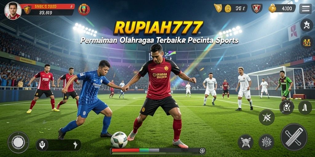 Gameplay seru RUPIAH777 menampilkan aksi olahraga yang mendebarkan.