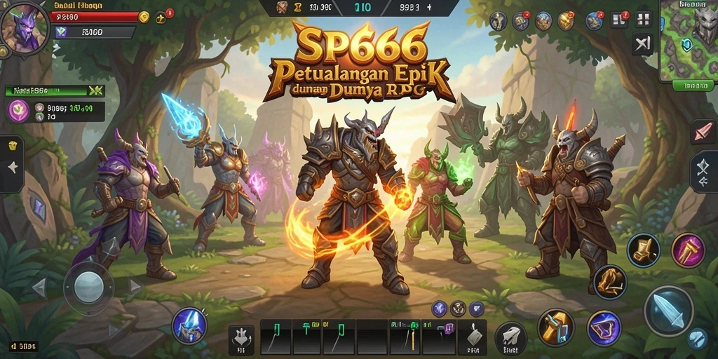 Gameplay RPG yang mendebarkan dengan grafis memukau.
